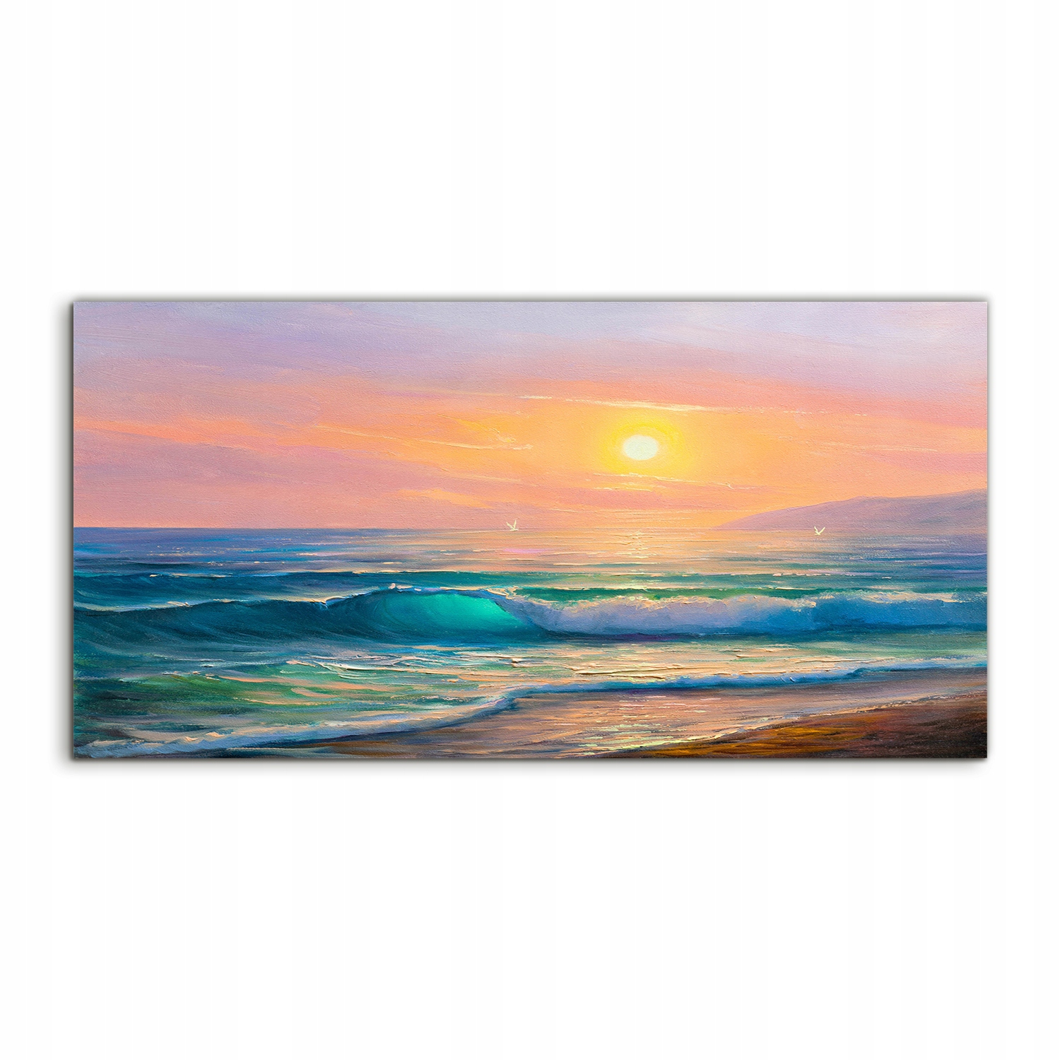 

Obraz akrylowy 120x60 wiszący Morze Wschód Słońca