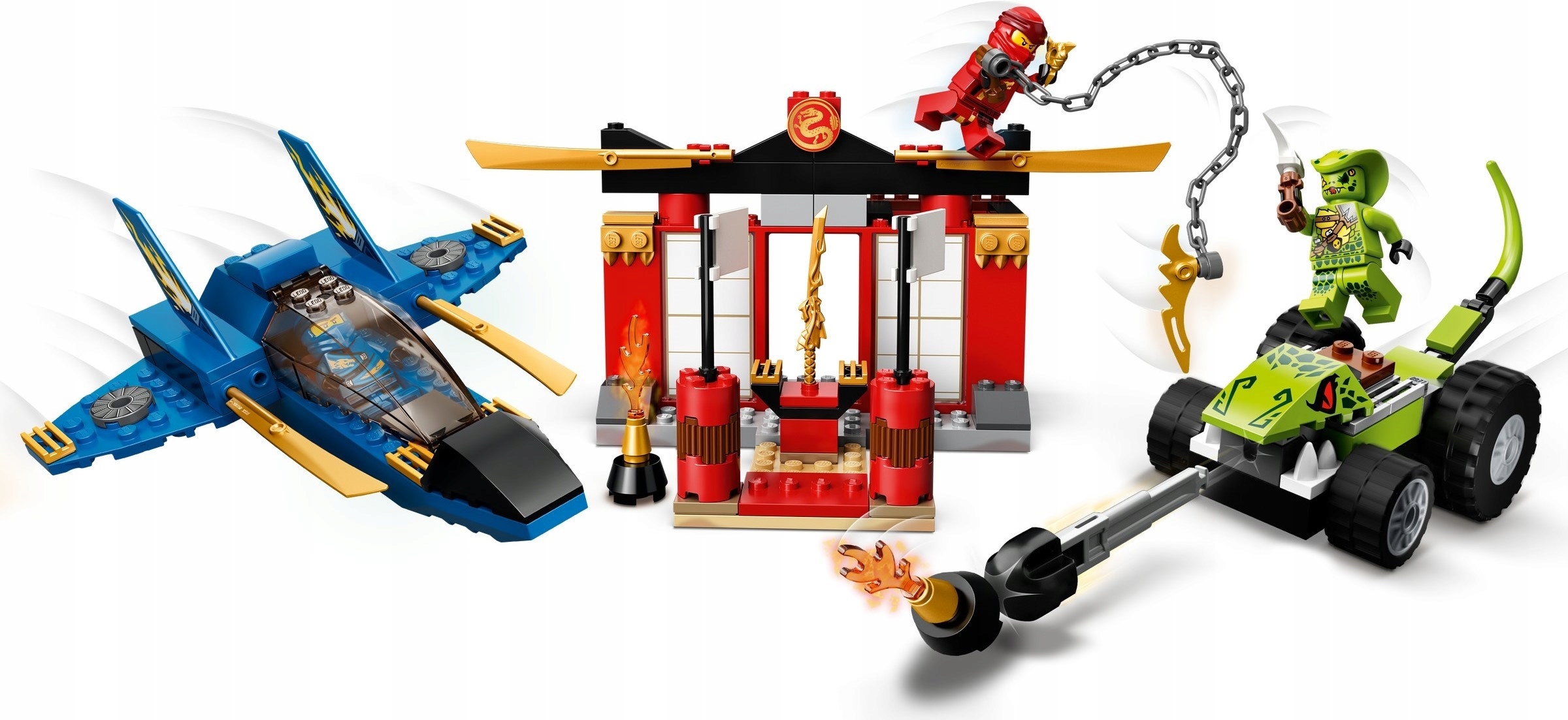 LEGO NINJAGO 71703 BURZOWY MYŚLIWIEC JAY NIEBIESKI Marka LEGO
