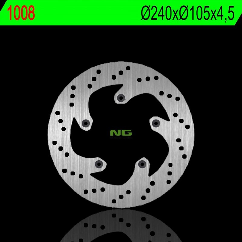 Predný Brzdový Kotúč Malaguti Madson 125 06-09 (predný/zadný) 240X105X4,5 MM