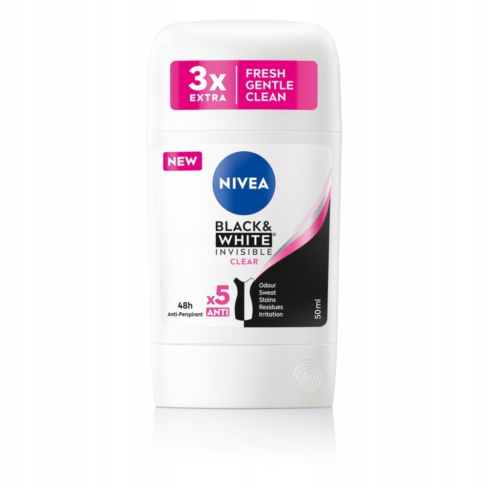 

Nivea Dezodorant w sztyfcie damski Black & Whi