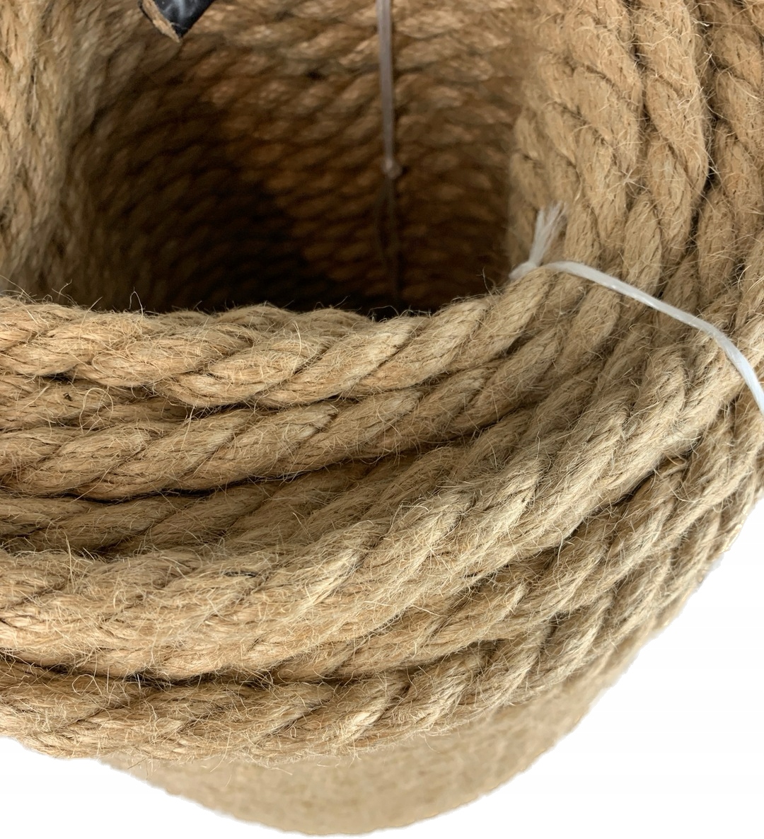 Jutová šňůra 18 mm, škrabadlo, námořnická, 50 m