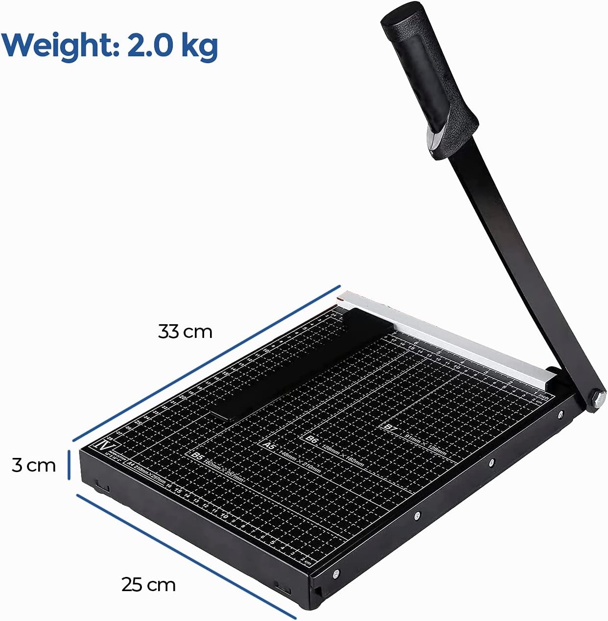 Gilotyna ręczna, nożyce do papieru EDIESI A4 Rodzaj ręczna