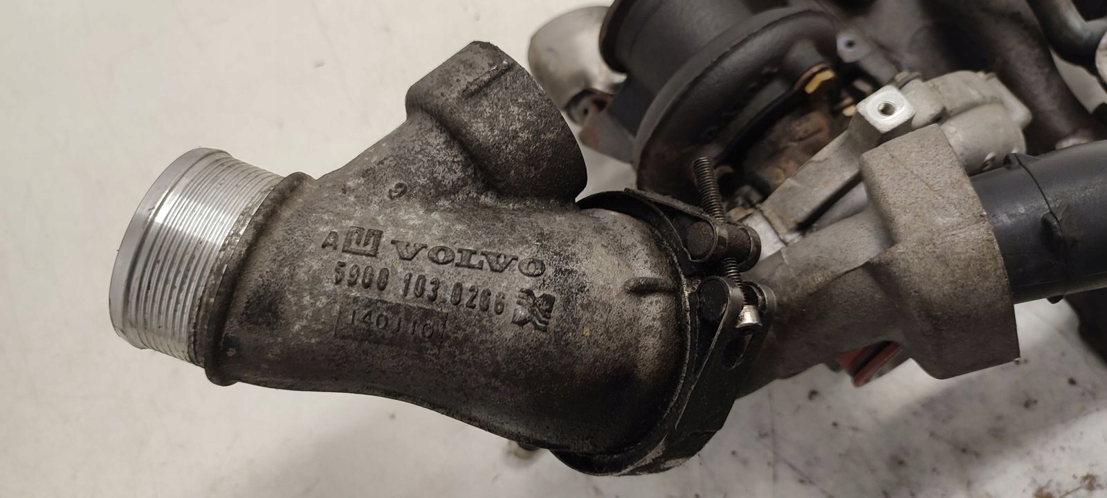 turbo turbina Volvo V70 2,4D