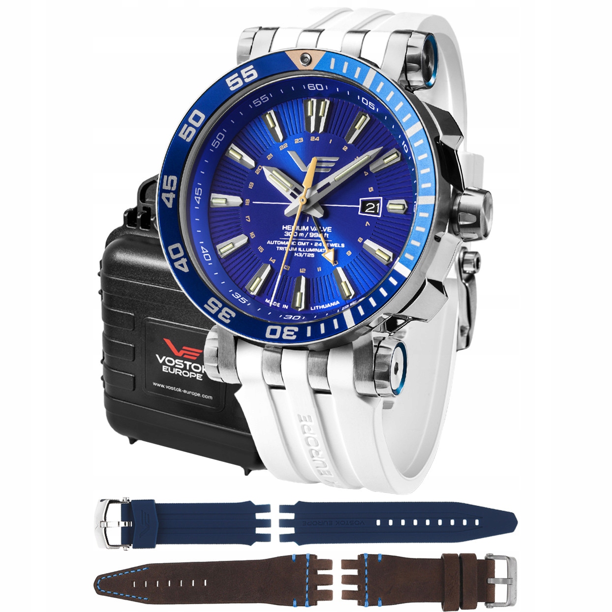 Pánské Hodinky Vostok Europe NH34-575A716SW bílé