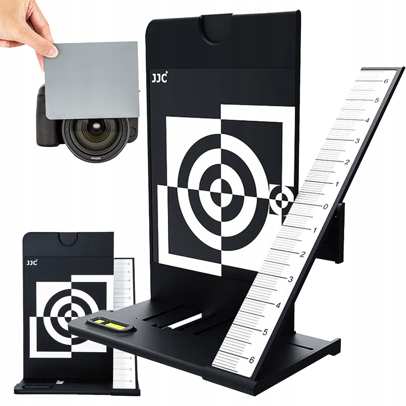 Kalibrátor automatického zaostřování Af Micro Adjustment Pi Karta šedé barvy Sada