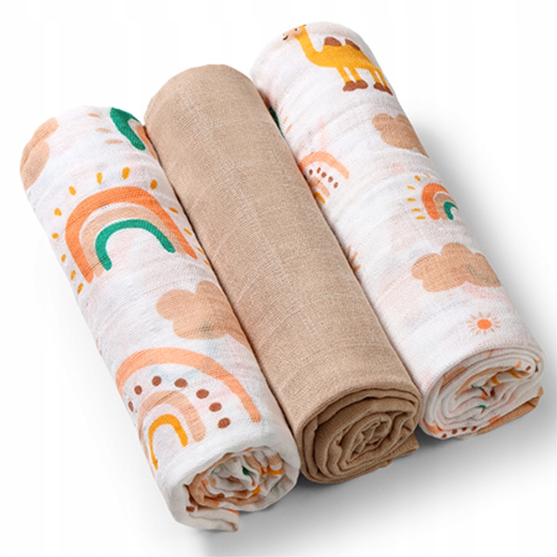 PIELUCHY PIELUSZKI MUŚLINOWE PREMIUM 3 SZT 70x70cm