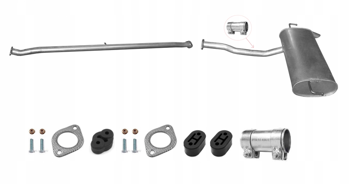 Kia Sportage 2.0 CRDi 2WD/4WD 100-135 kW (2010-1/2014) Trubka Tlumič