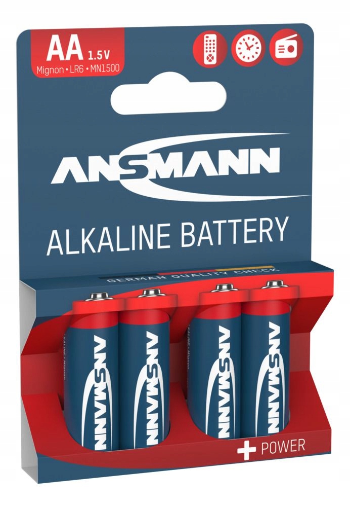 Baterie alkaliczne Ansmann Aa LR6 4 szt