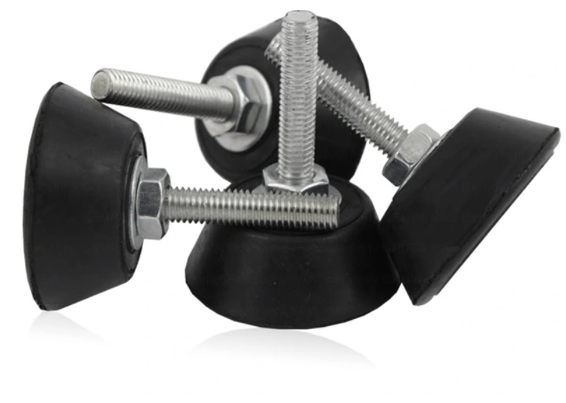 Stopka gumowa antywibracyjna 150 kg 4 szt M8