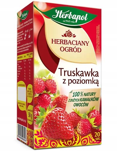 Levně 8 x Herbapol Ovocno-bylinný čaj Jahoda s jahodou