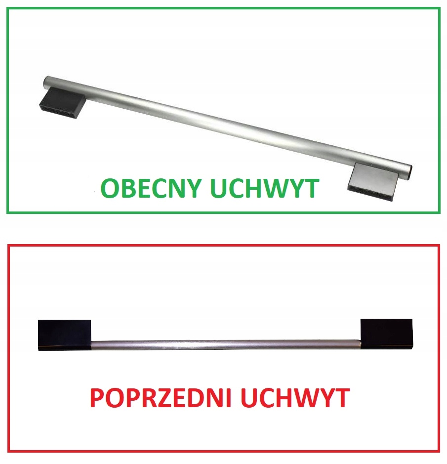 UCHWYT DRZWI PIEKARNIKA AMICA inox-rurka Długość 46,3cm Model KUCHENKA/PIEKARNIK INOX SZER. 60cm