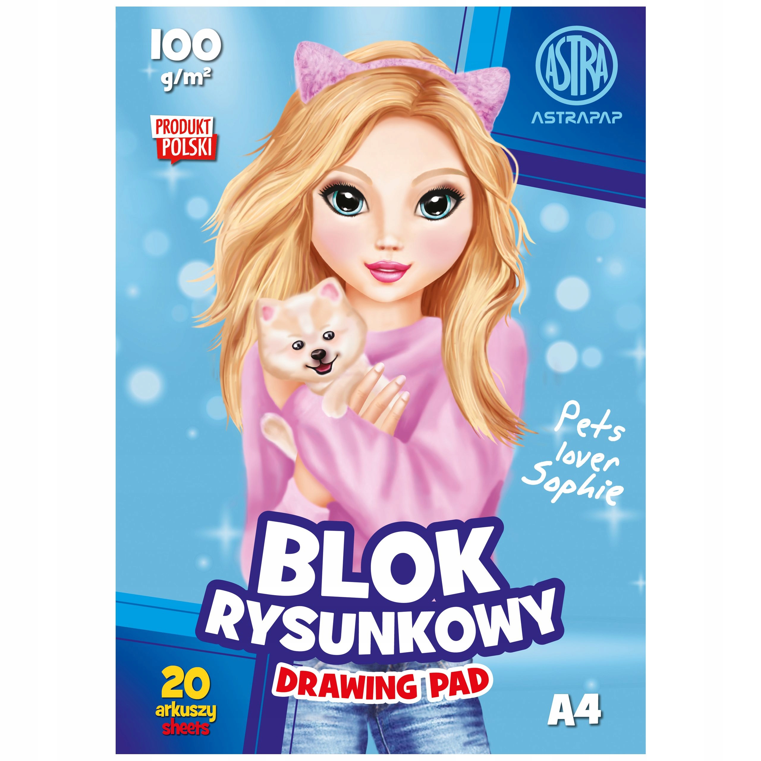 

Blok Rysunkowy Białe Kartki A4 Astra 100 g/m2