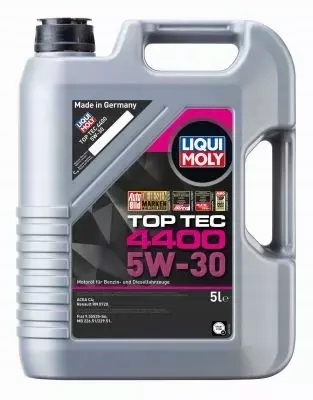 LIQUI MOLY TOP TEC 4400 5W30 RN0720 9L Rodzaj syntetyczne