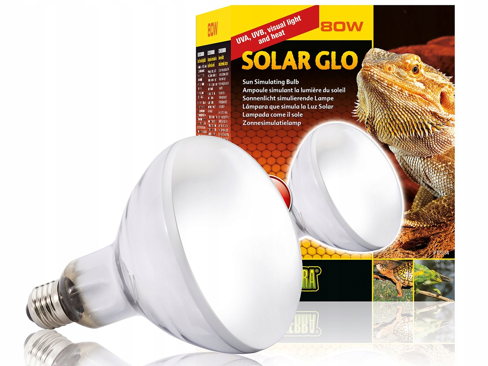 Levně Uvb žárovka 80W Solar Glo 3v1 metahalogen Exo Terra EX-3348