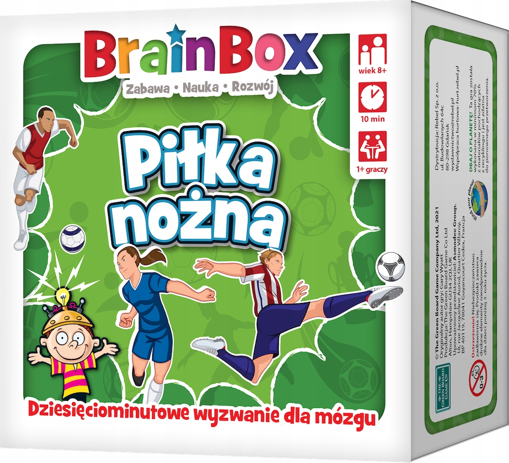 Gra planszowa BrainBox Piłka nożna Rebel