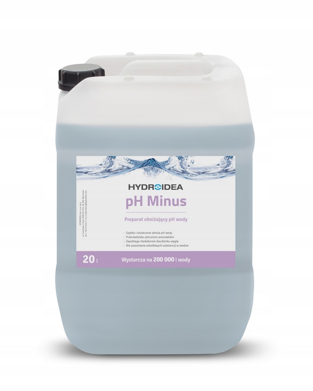 Hydroidea pH Minus 20L Obniża pH wody