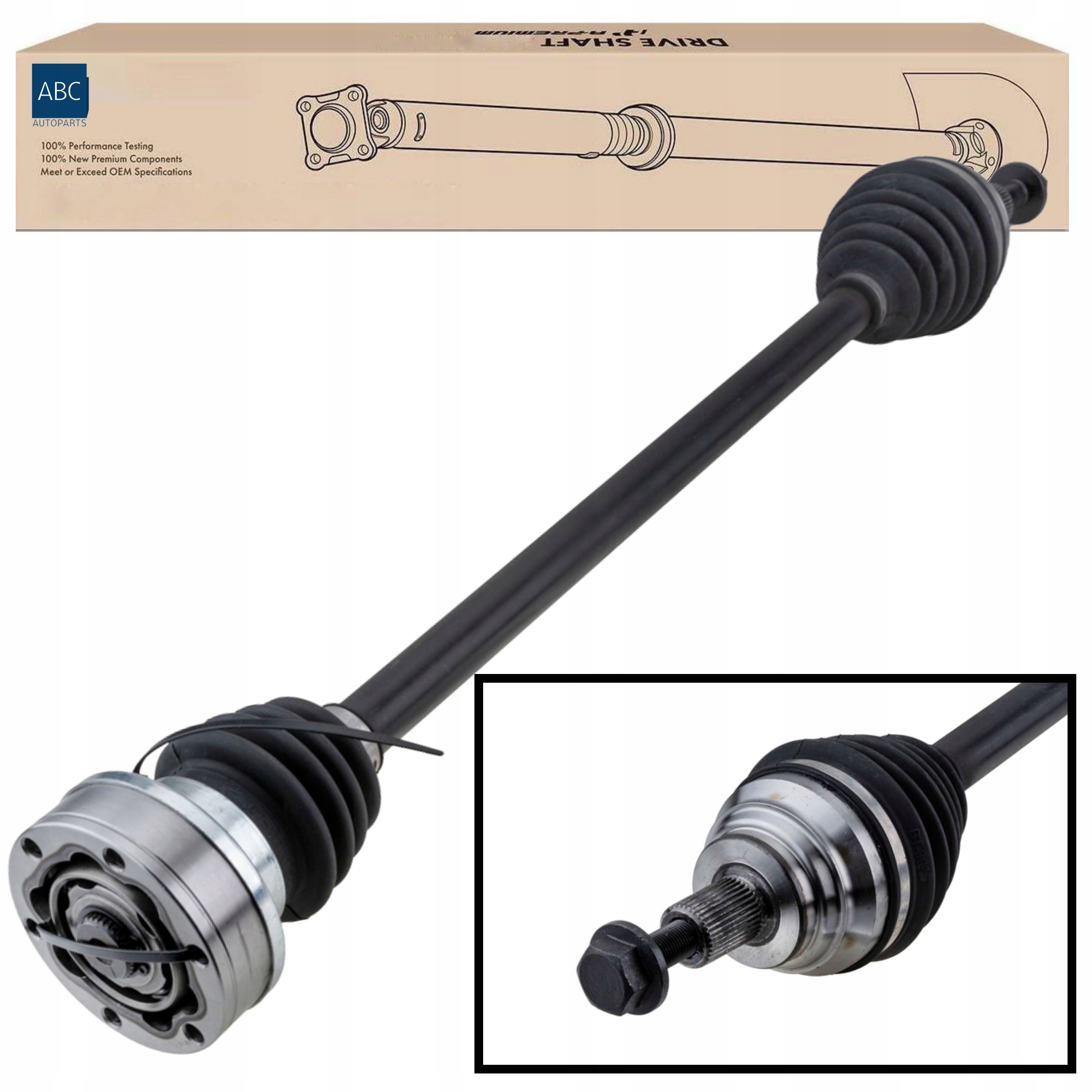 Poloosa Pravá Audi A3 8P 1.6 Fsi Skoda Octavia II 1.6 Fsi Golf V Manual