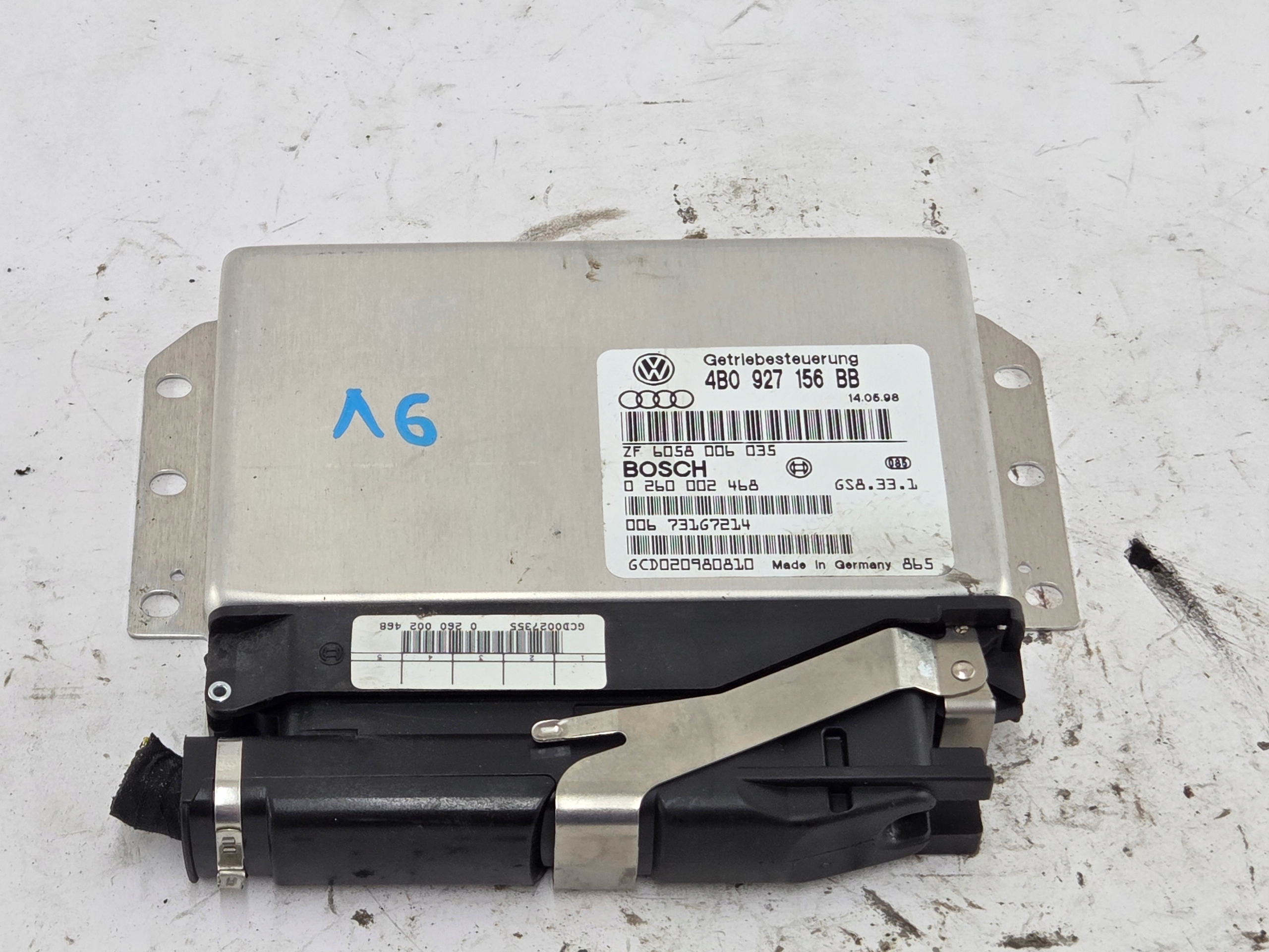AUDI A6 C5 2.4 Bedienteil Getriebe getriebe AUTOMAT 4B0927156BB