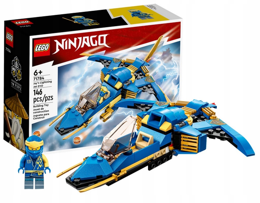 

Lego Ninjago 71784 Odrzutowiec Jaya Evo