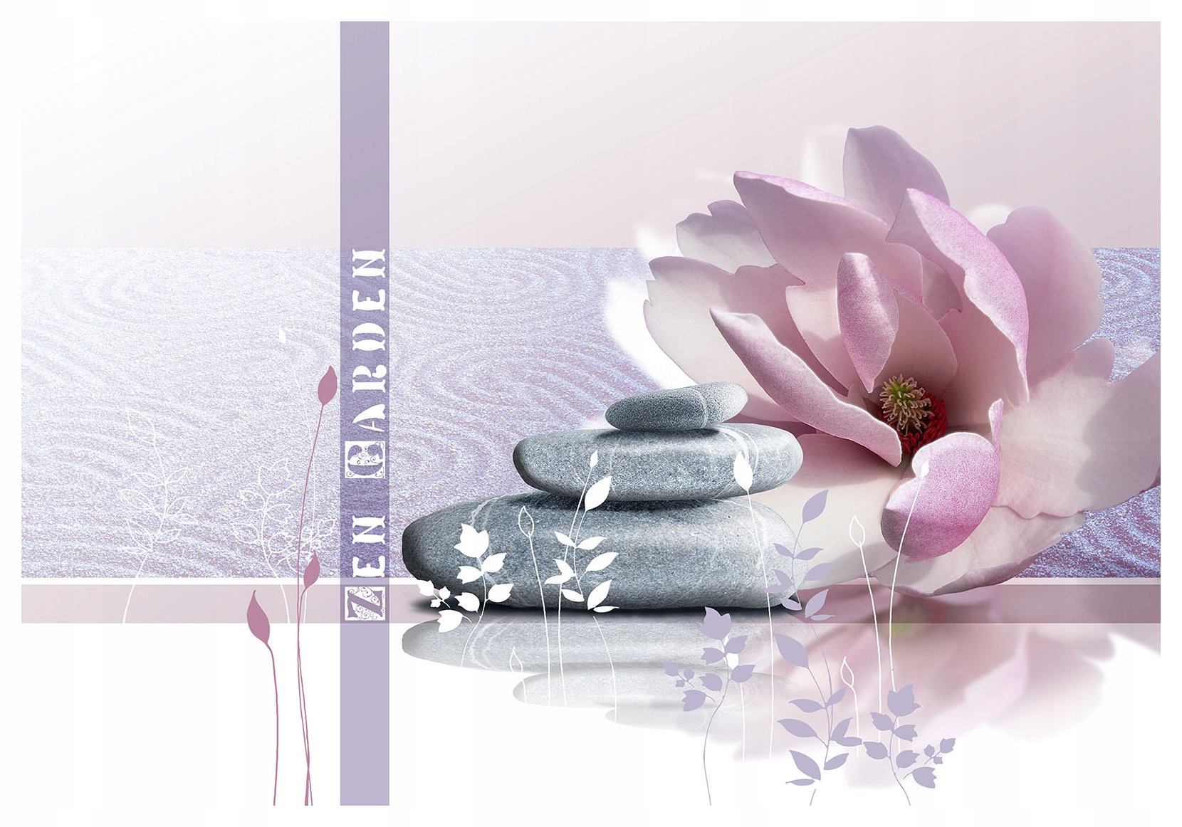 Fototapeta Zen Magnólia Kvet a Pokoj 400x280 Výnimočná ponuka lepidlo