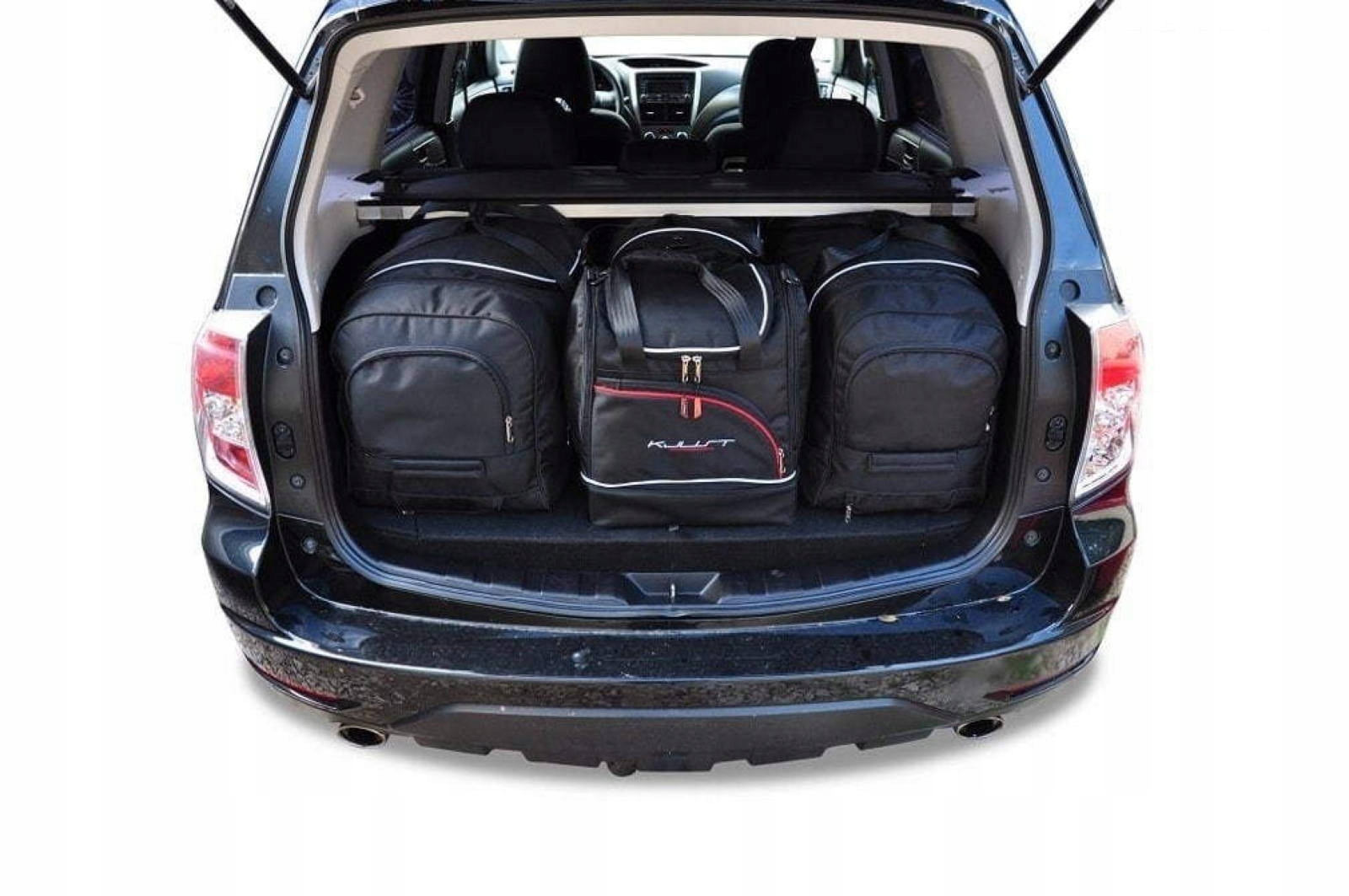 J&j Automotive Sada 4ks cestovných tašiek Sport pre Subaru Forester 2008-2