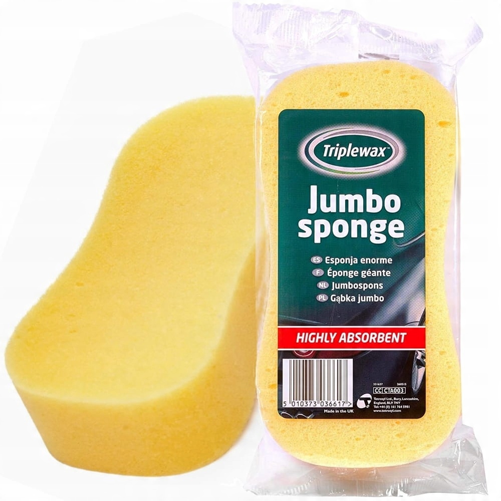 

Gąbka samochodowa Jumbo Triplewax Jumbo Sponge