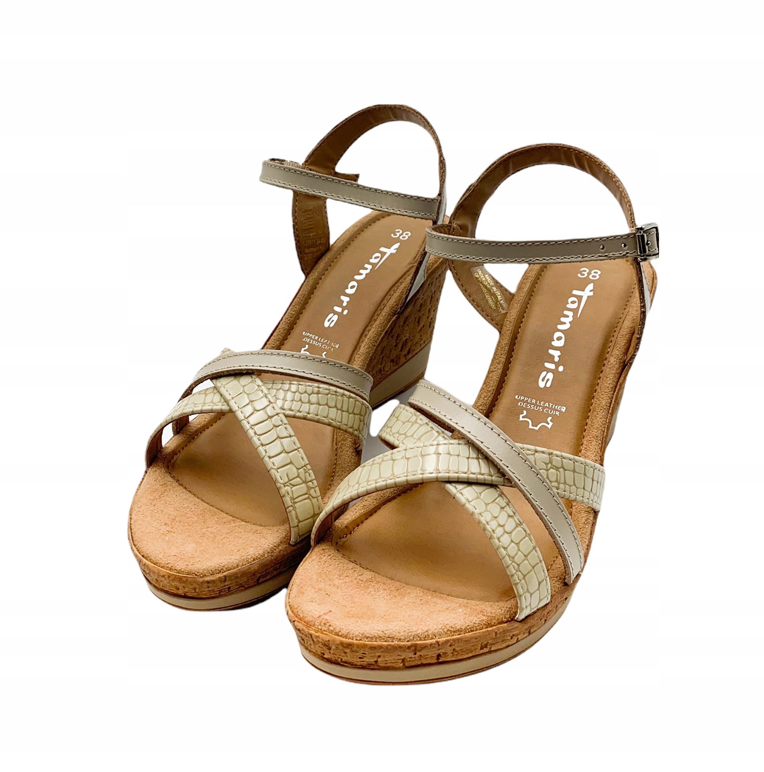 

Sandały Na Koturnie Damskie Tamaris Roz 38