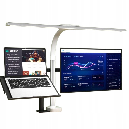 Stolní Lampa Led Kary Lampička S Ohebnou Stolní Tyčí Stojící 80 CM