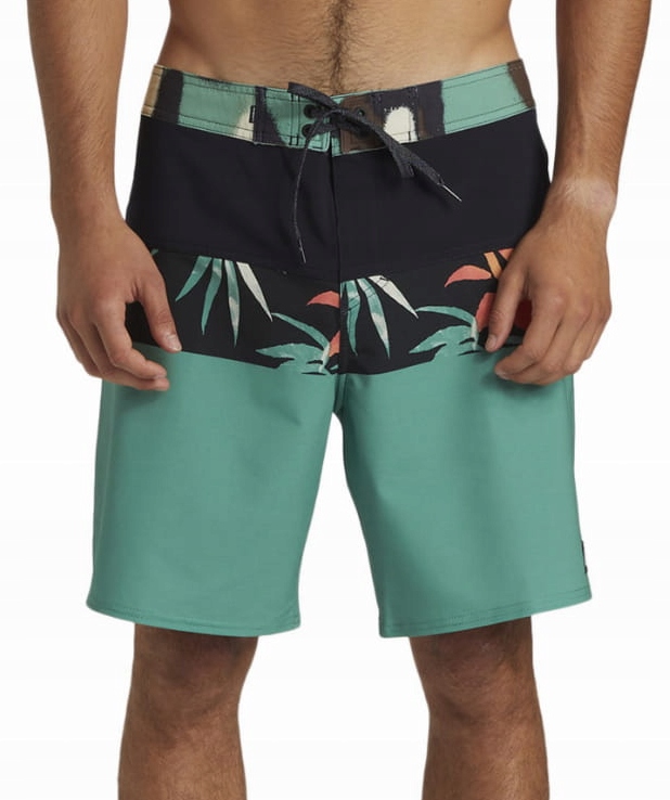 Kraťasy Quiksilver Surfsilk Panel 18 Velikost 33 MID Length 18'
