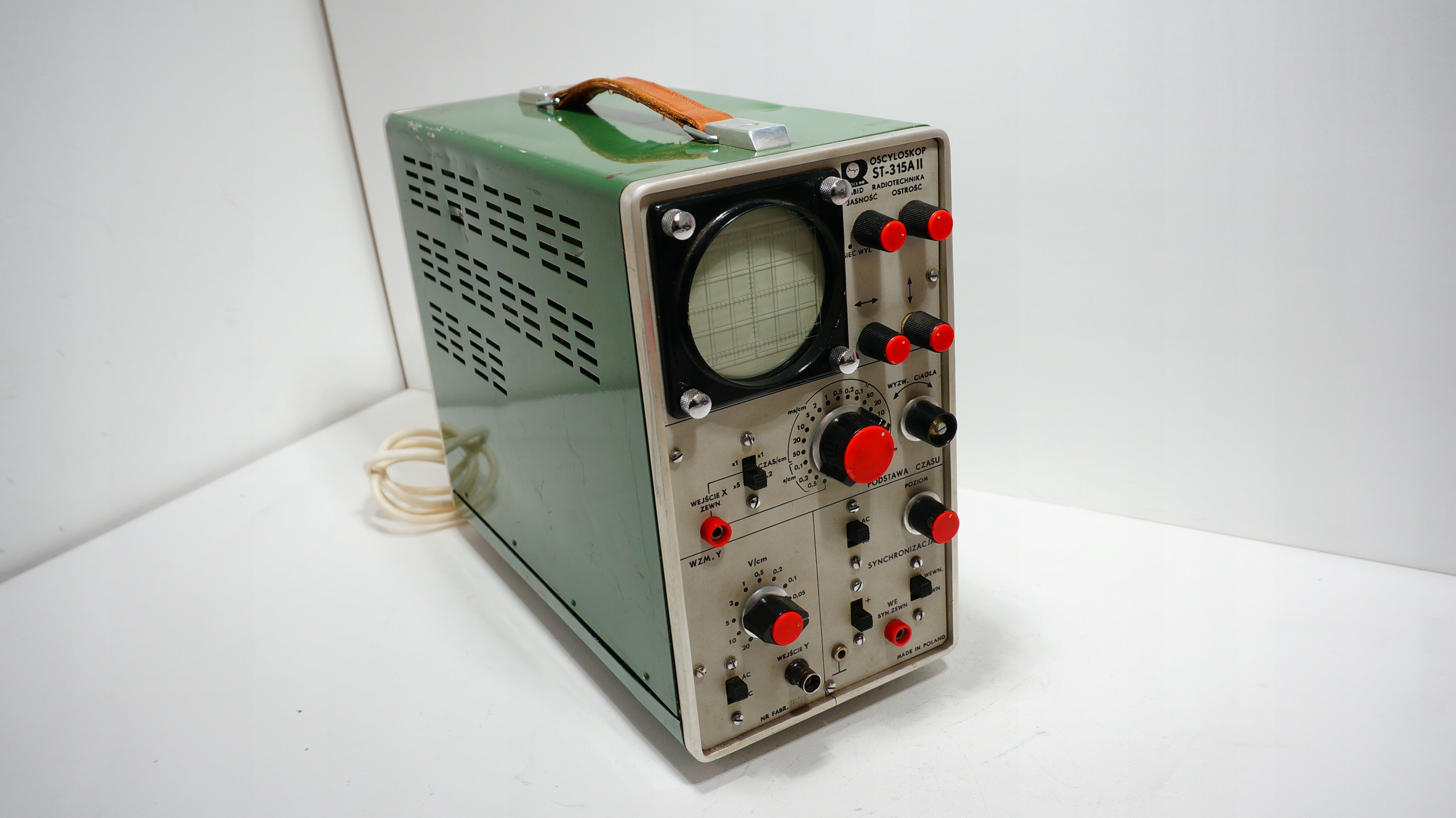 Kultowy Oscyloskop ST-315A II Radiotechnika Wrocław PRL | Kolekcjonerski