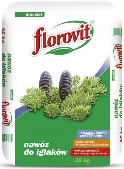 Granulované Hnojivo Pro Jehličnaté Rostliny 25 kg (florovit)