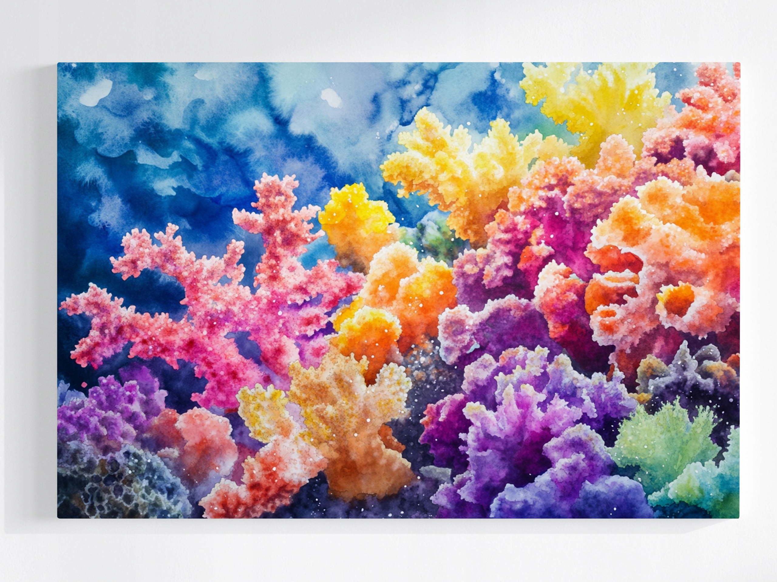 Obraz Na Plátně Canvas Příroda Korálový Útes Podmořský Život 120x80