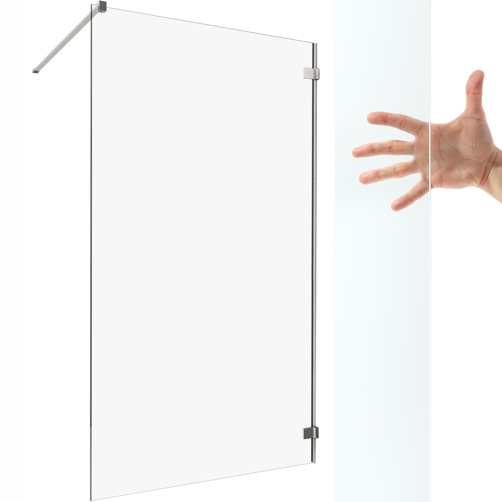 Kabina Radaway Euphoria Walk-In V 100 przejrzyste