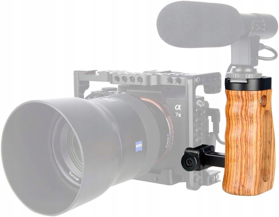 Niceyrig Wooden Nato Side Handle 268 dřevěná kamerová rukojeť