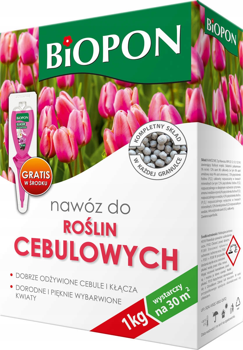 

Nawóz Do Roślin Cebulowych 1kg Biopon