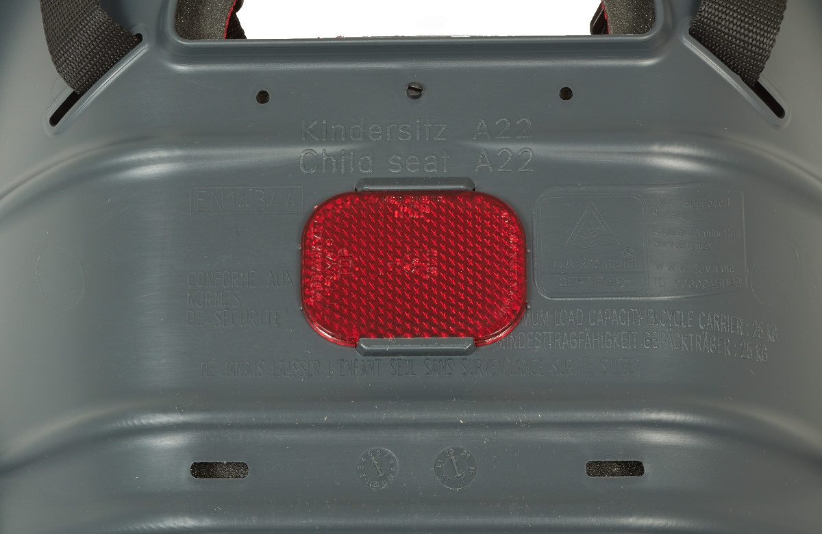 HTP SANBAS BEZPIECZNY WŁOSKI FOTELIK ROWEROWY RAMA Marka HTP Design