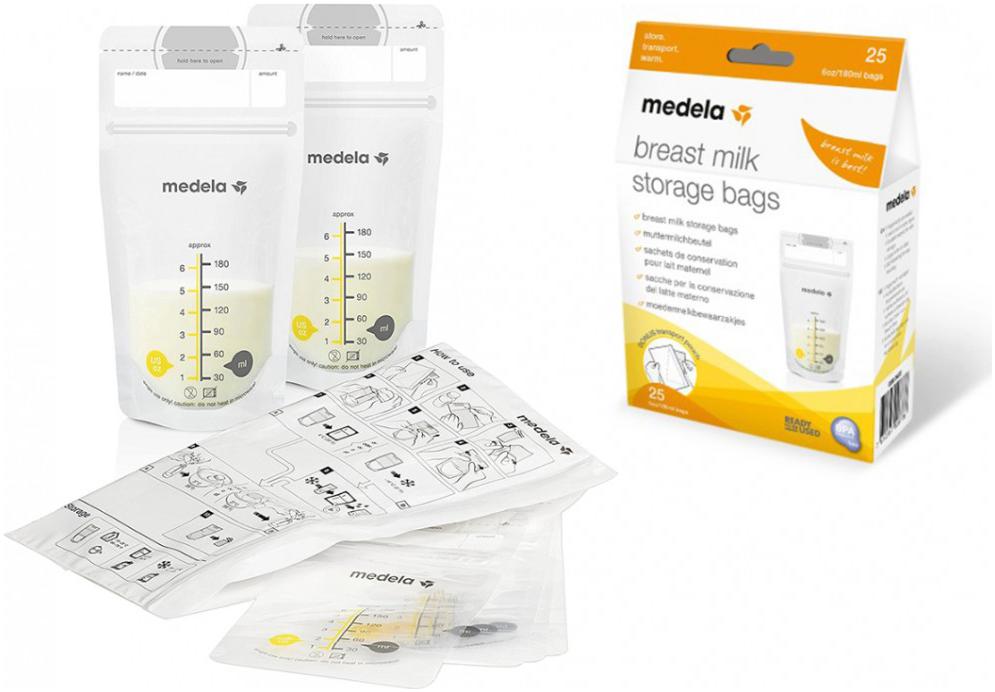 Medela Torebki do przechowywania pokarmu 25 sztuk