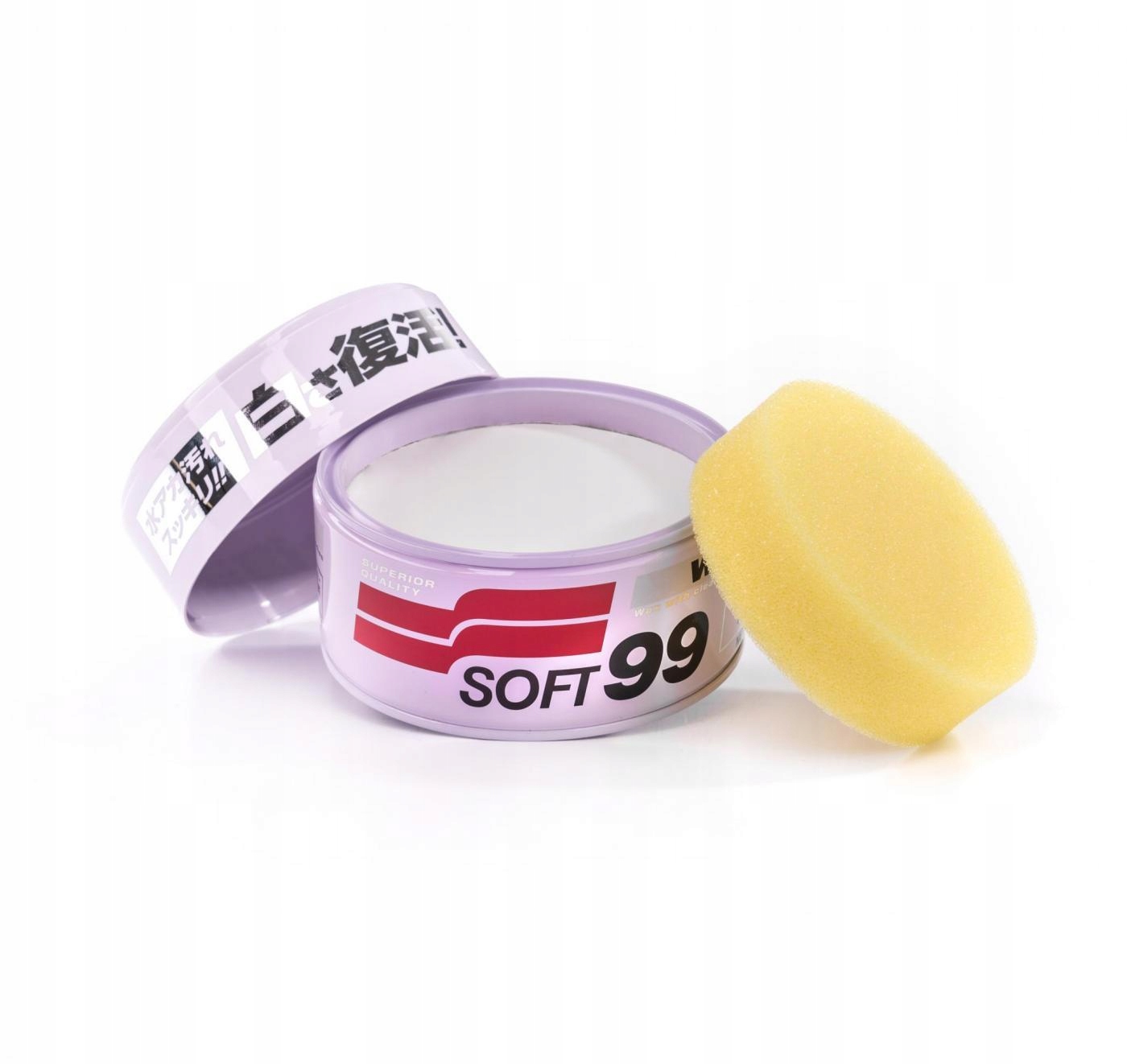 

Soft99 White Soft Wax 350g Wosk do Białego Lakieru