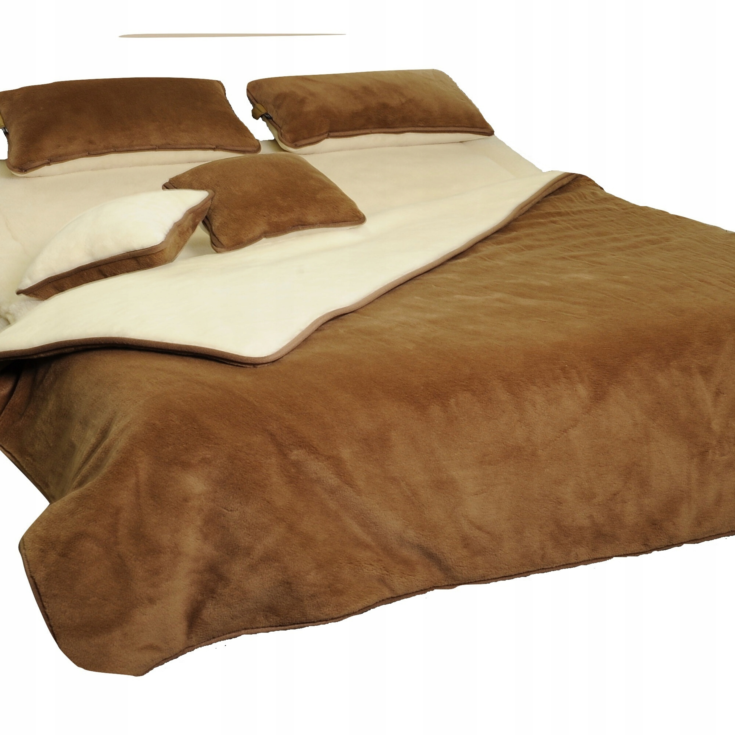 

Kołdra wełniana Camel Classic 155x200 z poduszkami
