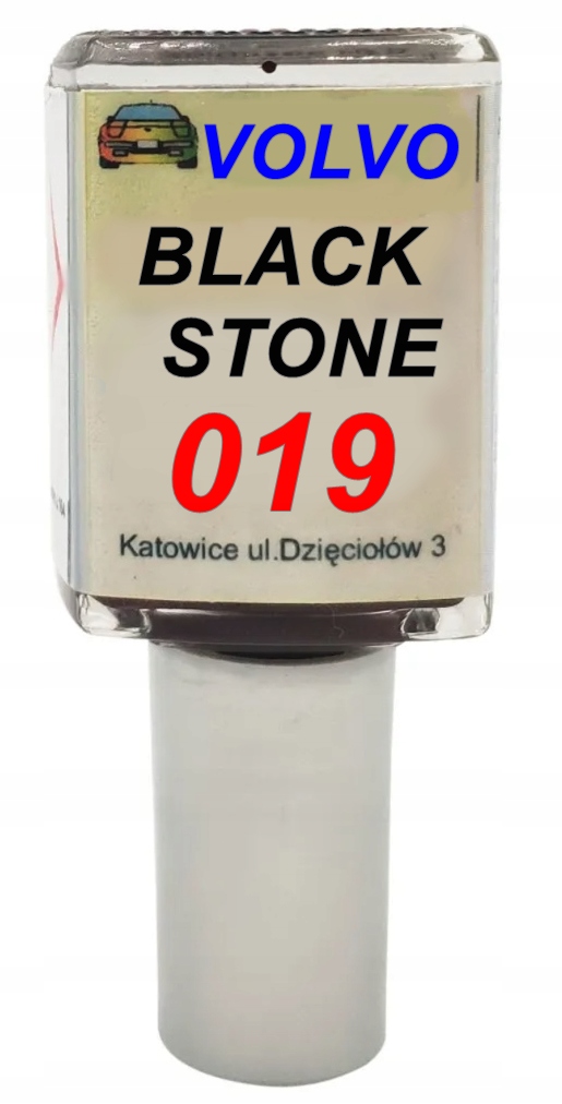 Zaprawka do rys 10ml Volvo 019 Black Stone