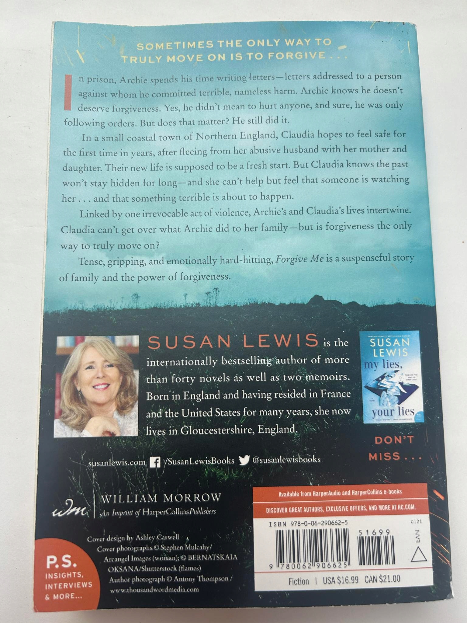 Forgive Me Susan Lewis ISBN 9780062906625