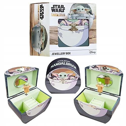 Krabička šperkovnice na bižuterii Star Wars The Mandalorian s pozitivem