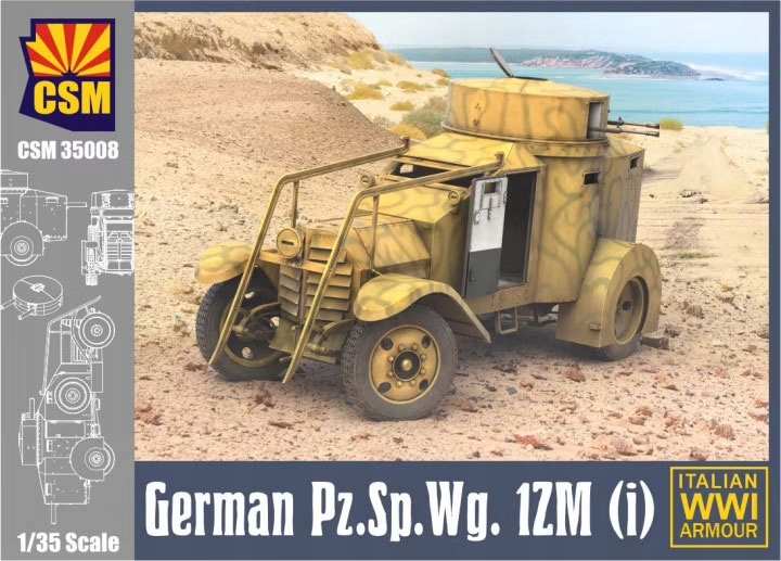 Copper State Models CSM35008 1/35 German Pz.Sp.Podle 1ZM(i)
