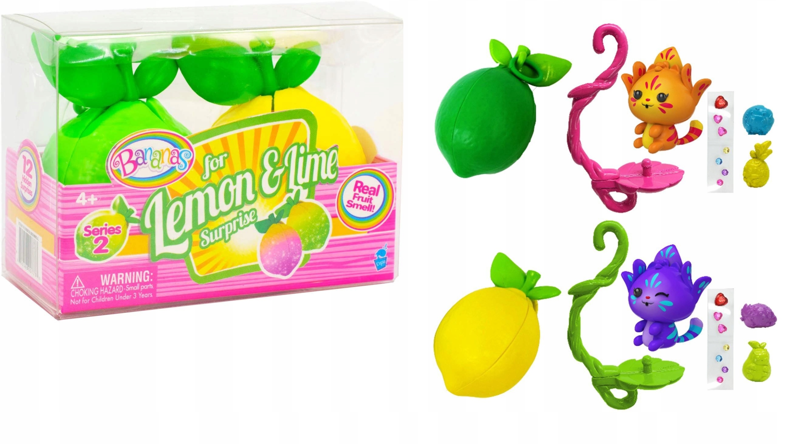 

Bananas Pachnące Niespodzianki Cytryna i Limonka