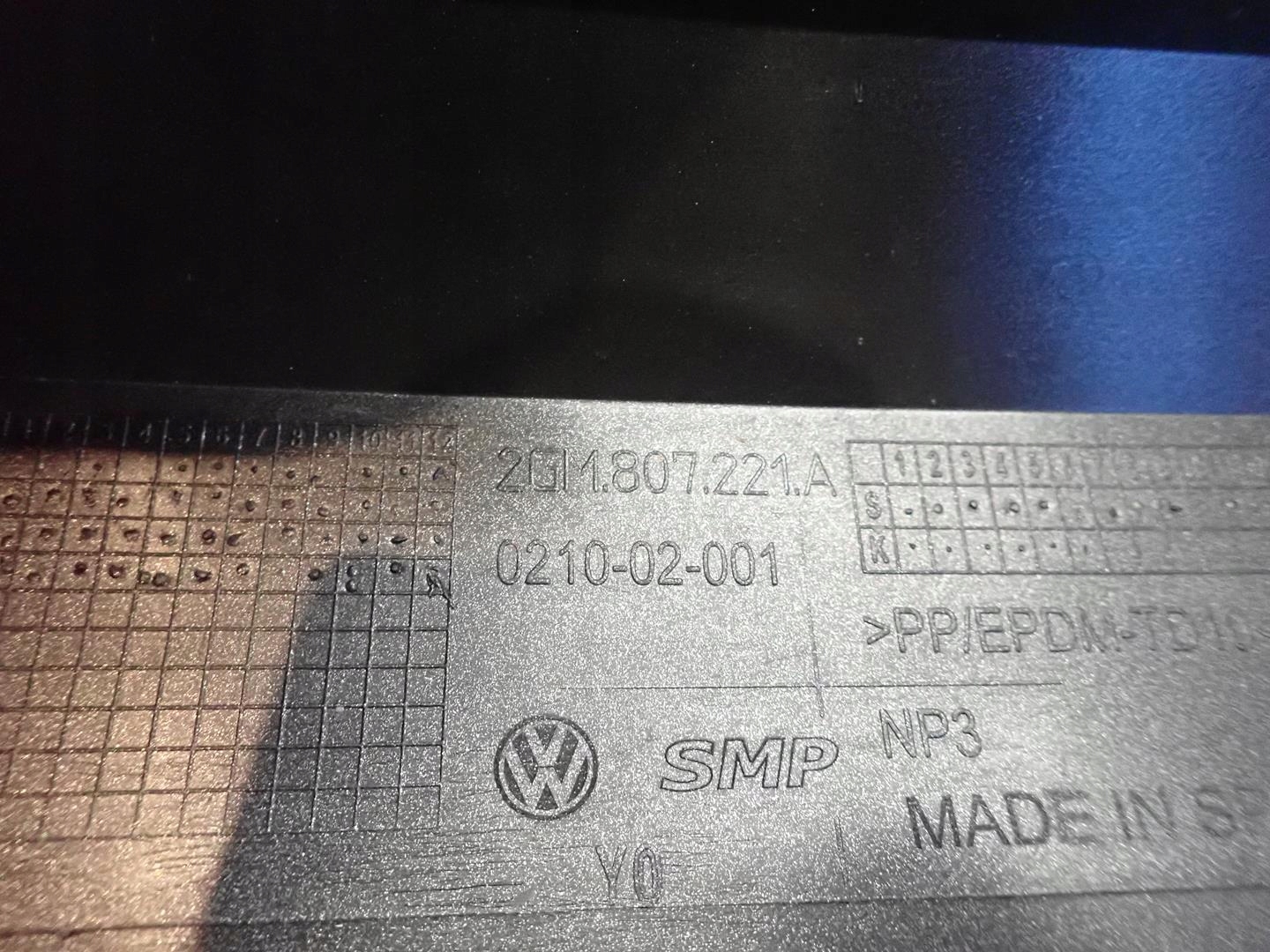 bumper front front VW T-CROSS 2018- 2GM807221A