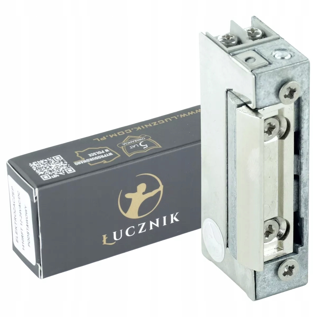 Elektrozaczep rewersyjny 12V DC Łucznik Lockpol 1411RF