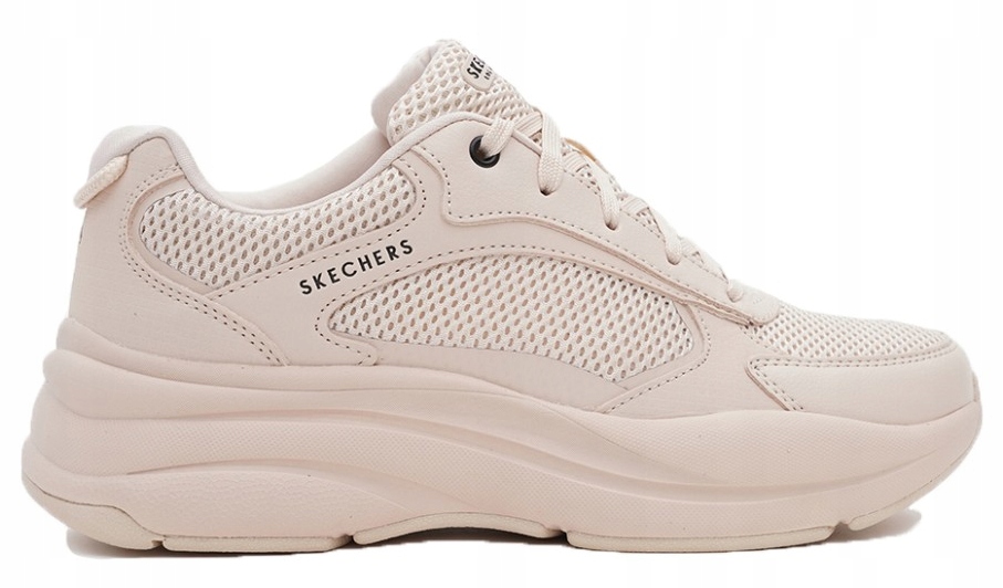 Sportovní Dámské Boty Béžové Měkké Pohodlné Tenisky Skechers 38