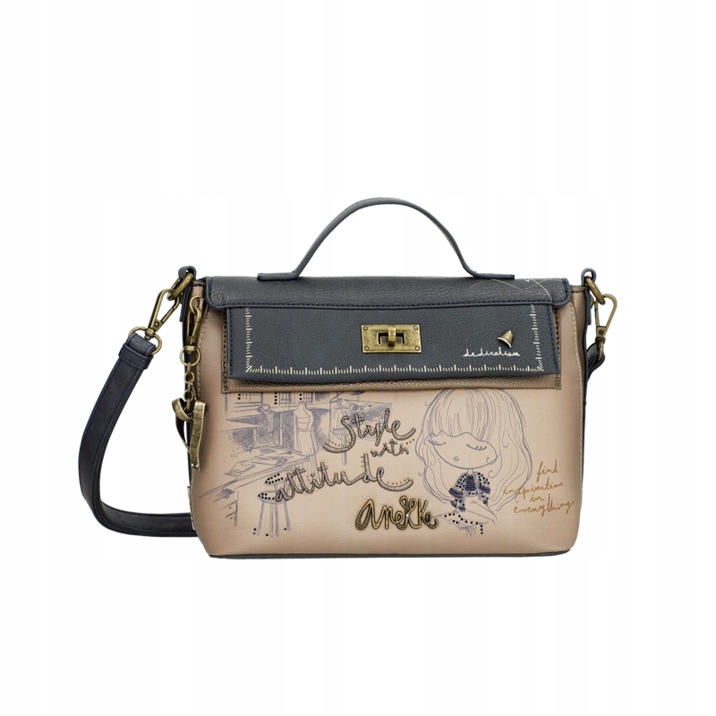 Dámská kabelka kufřík Anekke Mademoiselle Studio 41843-528