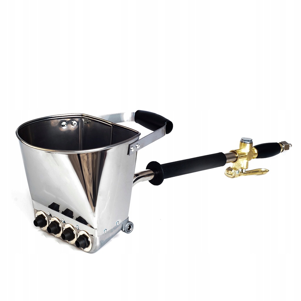 Tynkownica Pneumatyczna Do Tynku Tynkarka Do Zapraw Ścian 8x Dysz Metalowe