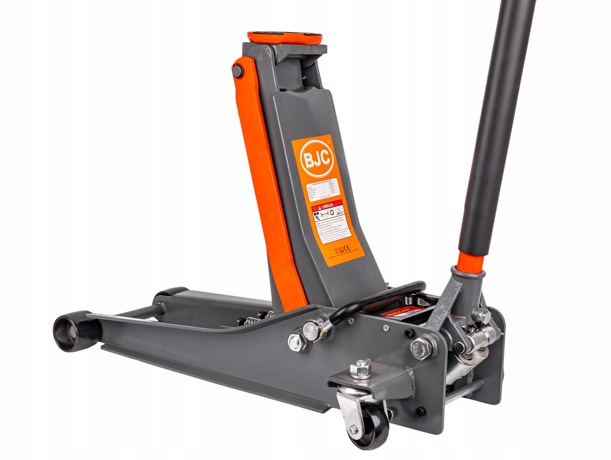 PODNOSNIK NISKOPROFILOWY 75mm LEWAREK ZABA BJC 3T Producent code DO KOL NISKI SAMOCHODOWY